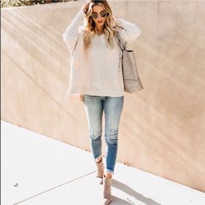 Vick chenille oversized hoodie